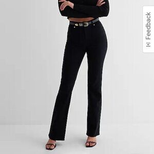 NWT Express mid Rise Black Bootcut jeans